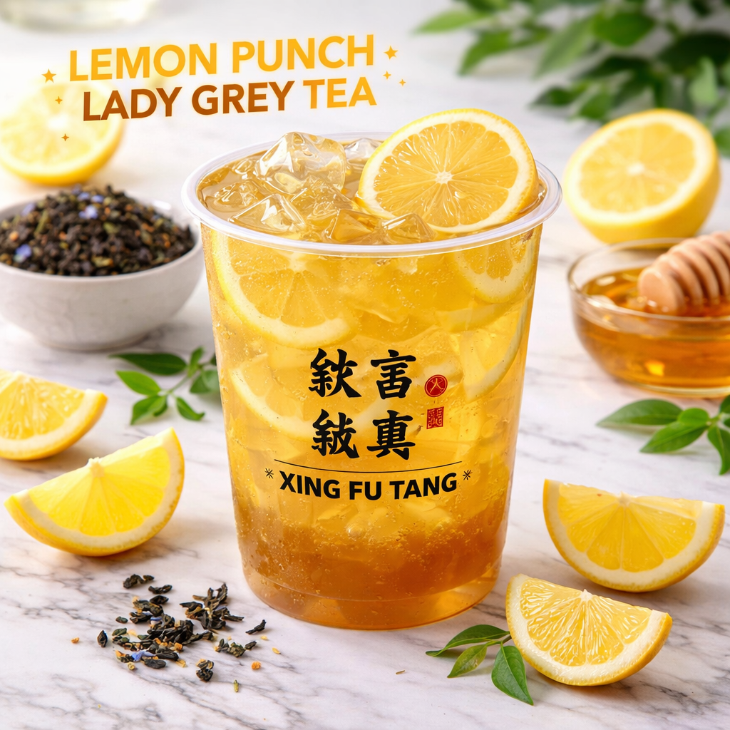 Lemon Punch Lady Grey Tea Xing Fu Tang